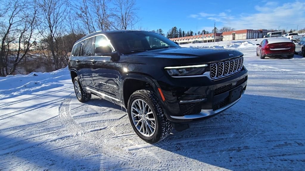 Used 2022 Jeep Grand Cherokee L Summit with VIN 1C4RJKEG9N8529493 for sale in Hibbing, Minnesota