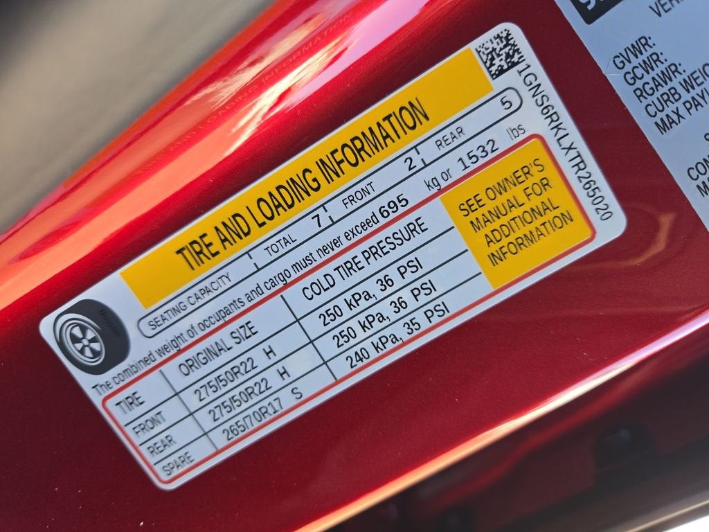 2026 Chevrolet Tahoe RST