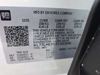 2026 Chevrolet Trax LT