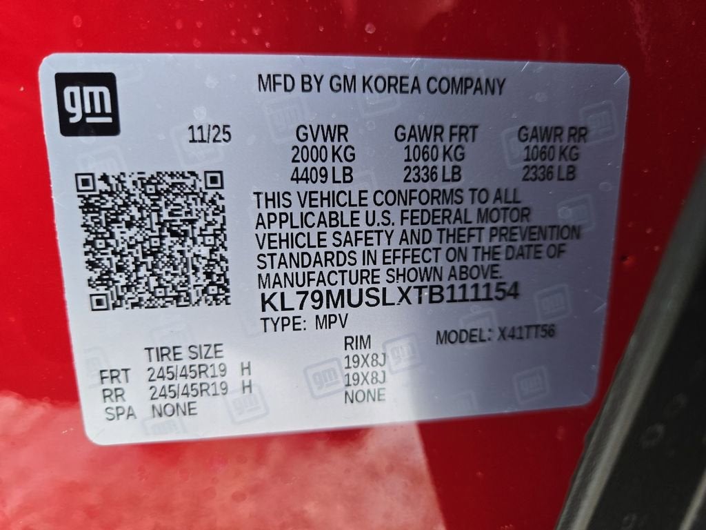 2026 Chevrolet Trailblazer RS